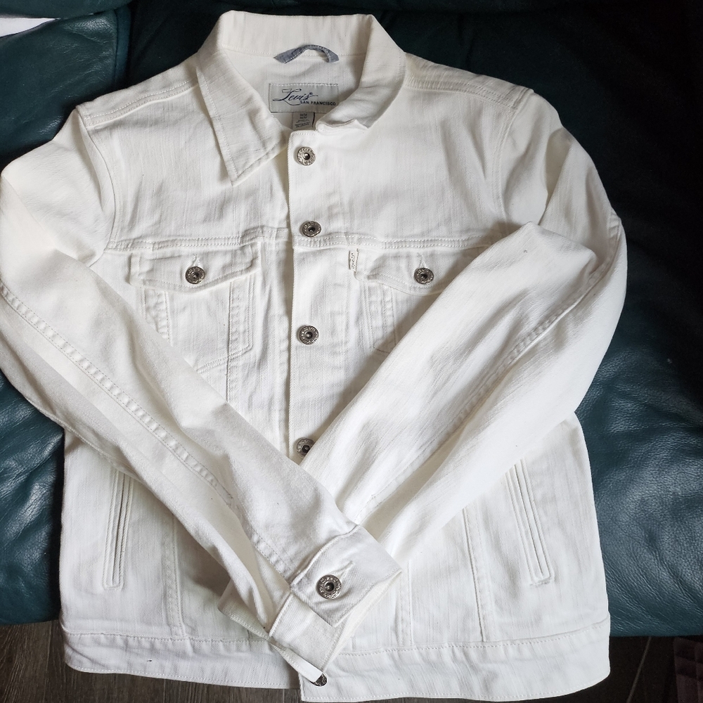 Womens white denim